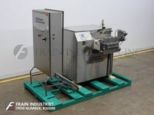 Cherry Burrell / Waukesha #3000, 2-stage, 3-valve, Stainless Steel homogenizer, up to 2500 gallons per hour