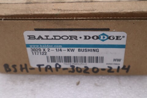 Baldor dodge 3020 x 2-1/4 bushing stock #l-288a