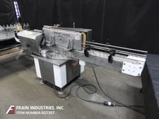 Krones #Rotina-II, automatic, inline, cold glue spot or wrap labeler, 50-135 containers per minute, no