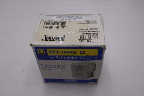 Square d pumptrol pressure 9013fsg2j21u switch stk 3286a