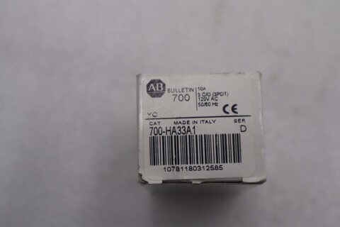 Allen-Bradley bradley 700-ha33a1 relay, new open box, lot of 2, stock k-3395
