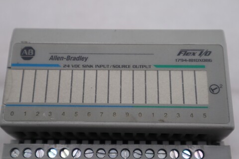 Allen-Bradley bradley 1794-ib10x0b6 24 vdc sink input/source output stock #l-419