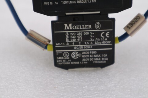 Moeller iec/en 60947 magnetic contactor stock 4739