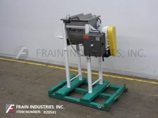 Image for 4 cu.ft. Aaron, powder ribbon mixer, 304 Stainless Steel, full cover with safety switch, 6" ID slide gate discharge
