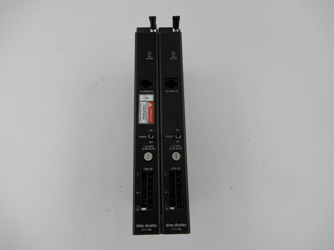 Allen-Bradley bradley 1771-p4s series b 120v ac power supply module lot of 2 stock 687