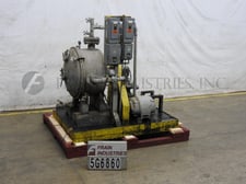 Cornell #D-26, Versator, deaerator, with vacuum system rated from 5-125 gallons and 1000-3200 RPM, 26" OD