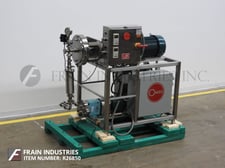 Oakes #14MF204, Stainless Steel, high shear, continuous, rotor, stator, pin mill mixer, 15 HP