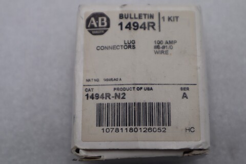 allen bradley 1494r-n2 lug connectors ne