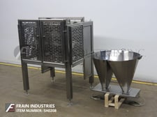 Multipond #UGS, 6 lane / 2 row distribution system, 100-300 weighing operations per minute, twin cone supply