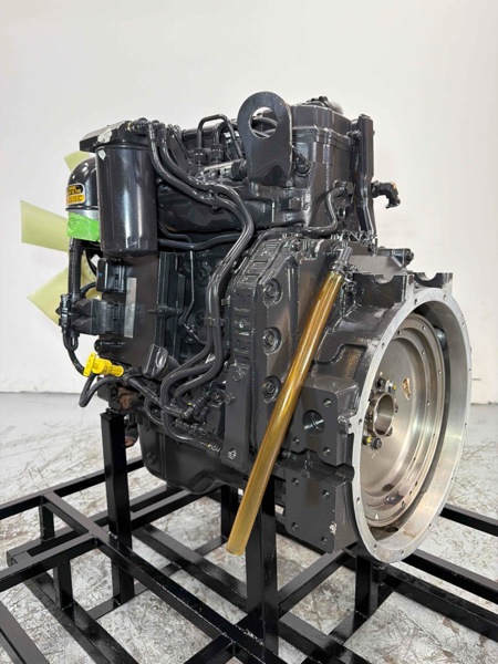 130 HP Cummins #QSB4.5, diesel engine, complete, turbocharged, sound attenuated enclosure 3 housing