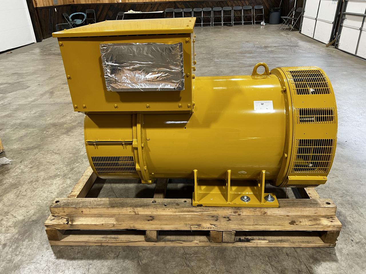 746 KW Caterpillar #LC7024J, generator end, 480 Volts, 3 phase, 6 wires, 704 KW Continental, 14" flywheel