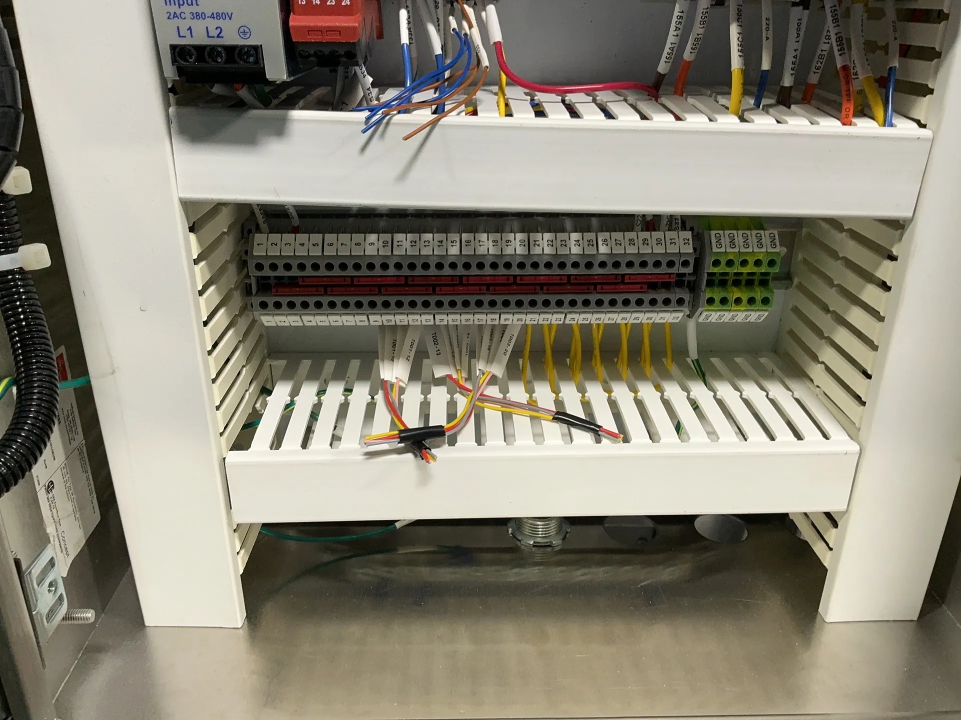 Ultrasonic Power Corp #51-15-506, ultrasonic cleaner, 24" x 90" x 24" tank, 10,000 width, 9 KVA transformer