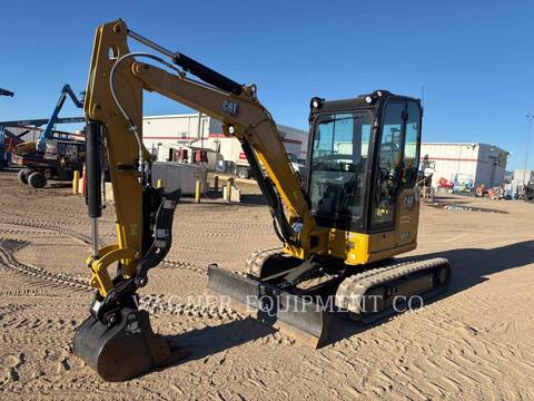 Caterpillar 303.507CR, 124 hours, S/N: RE903556, 2023