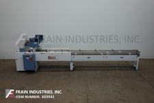 Conflex #CW160, continuous motion, flow thru shrink wrapper, 10-100 packages per minute
