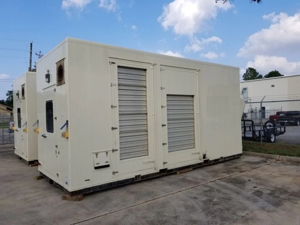 400 KW Caterpillar #CG137-12, diesel generator set, 480 Volts, Heavy Duty Sound Enclosure, 2014