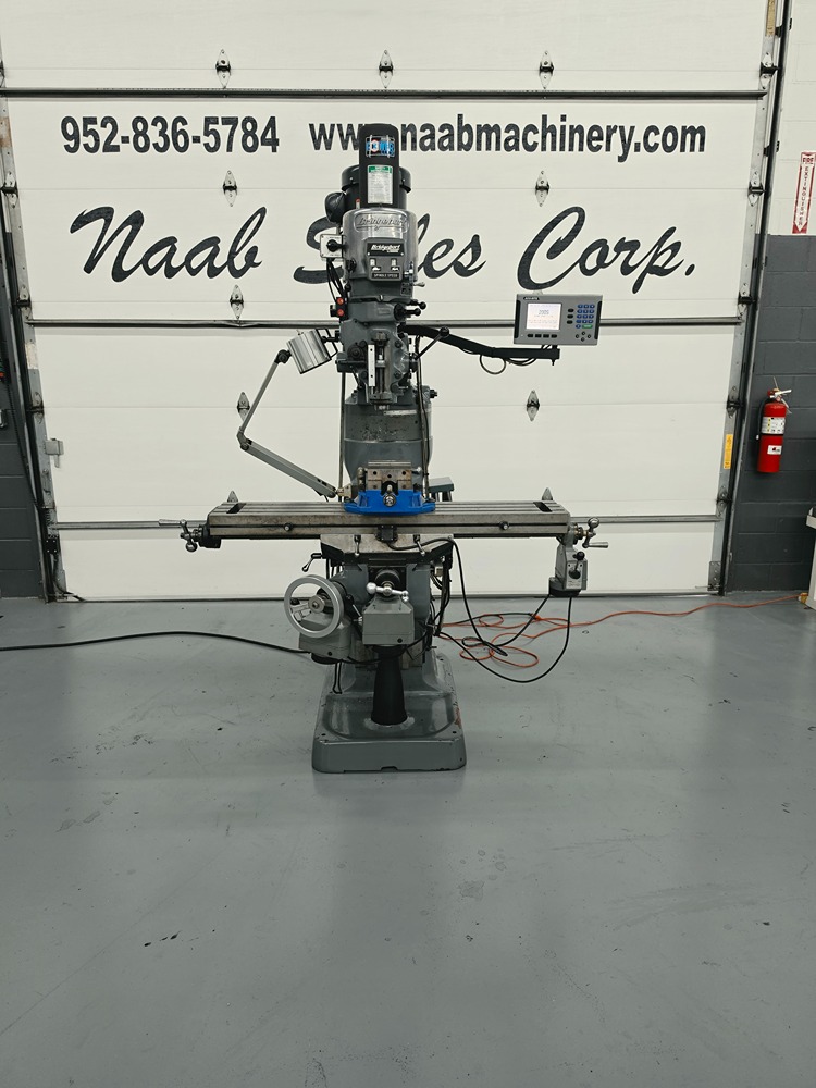 Hardinge Bridgeport #Series-I, Vertical Knee-Type Milling Machine, 36" X, 12" Y, 16" Z, 9" x 48" table, 2 HP