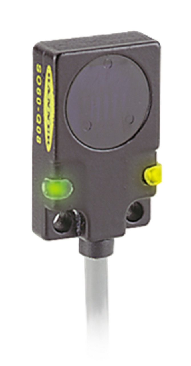 Banner NO5-Q08-RN7 27389 Q08 Series Sensor, Diffuse, NEW