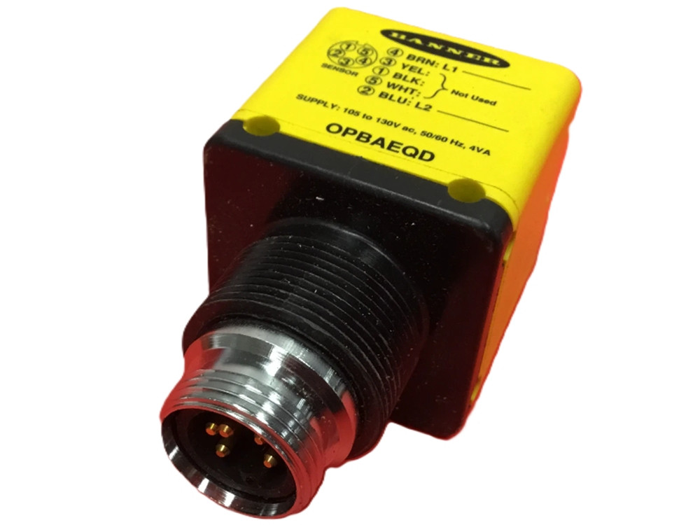 Banner OPBAEQD 27164 OMNI-BEAM Sensor, Power Block, NEW