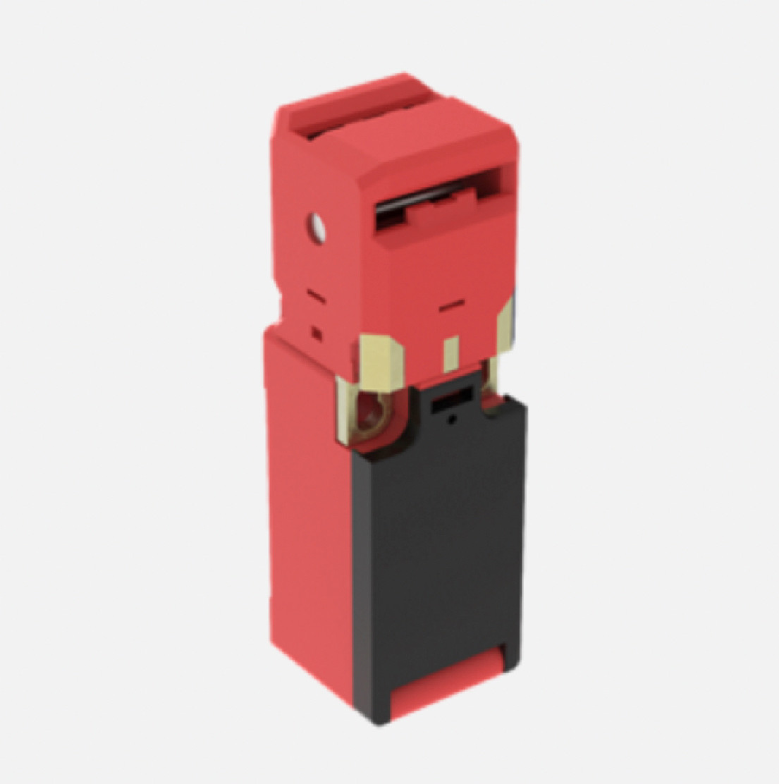 Banner SI-LS100F 49480 Limit-Style Machine Safety Switch Interlock Body, 2NC 1NO, NEW