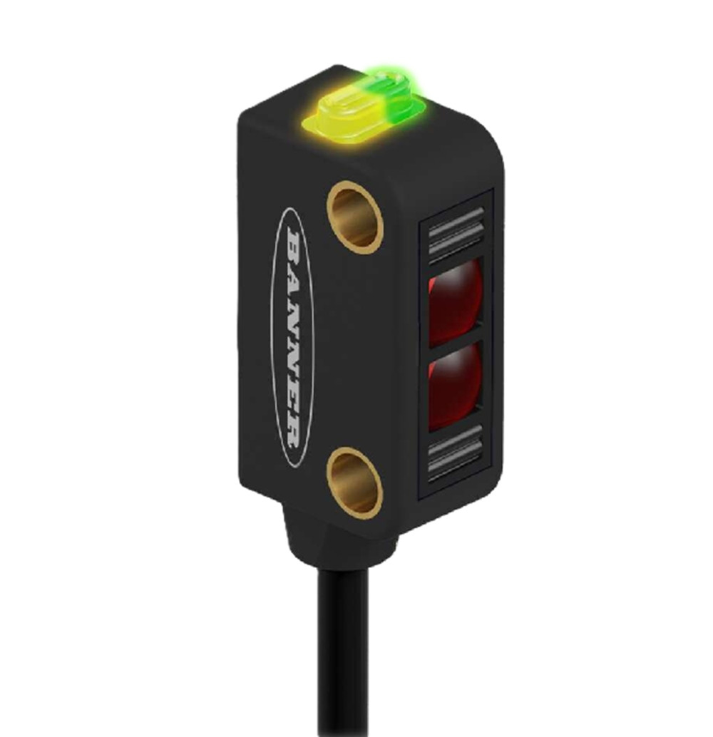 Banner Q12AB6FF30 72110 WORLD-BEAM Q12 Series Fixed-Field Sensor, NEW