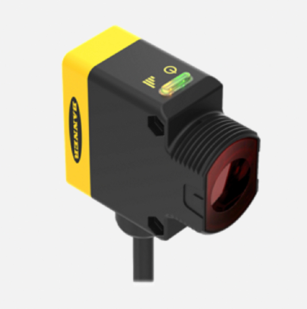 Banner QS303E 72971 World-Beam QS30 Universal Voltage Sensor, Range 60 m, NEW