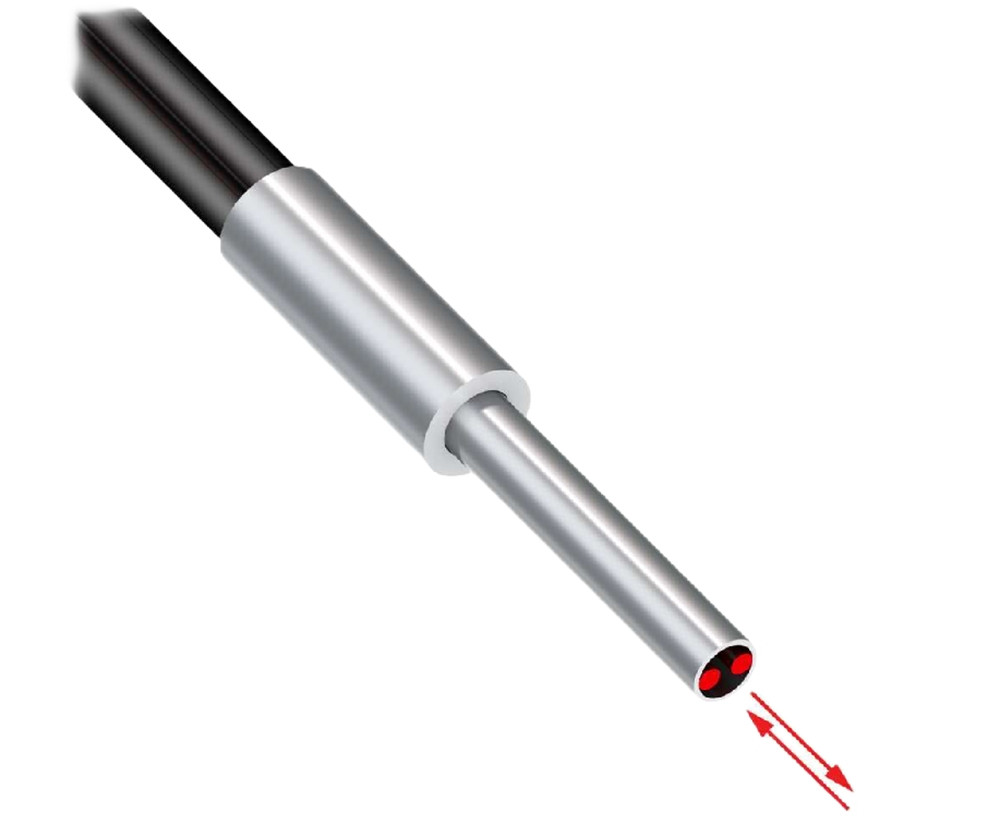 Banner PBFM46UHF 51850 Plastic Fiber Sensor, Diffuse Reflective, NEW
