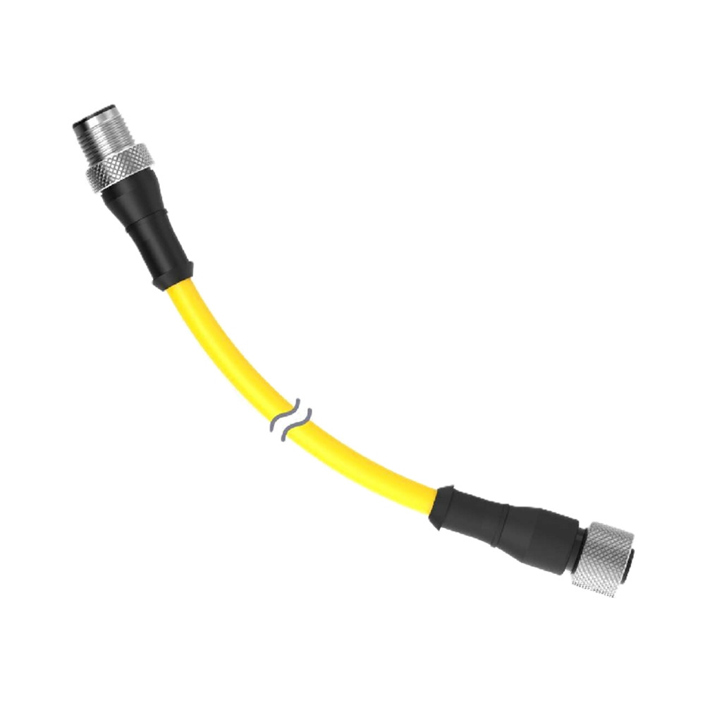 Banner DEE2R-515D 72335 Double-Ended M12 Cordset, 5-Pin Straight, NEW