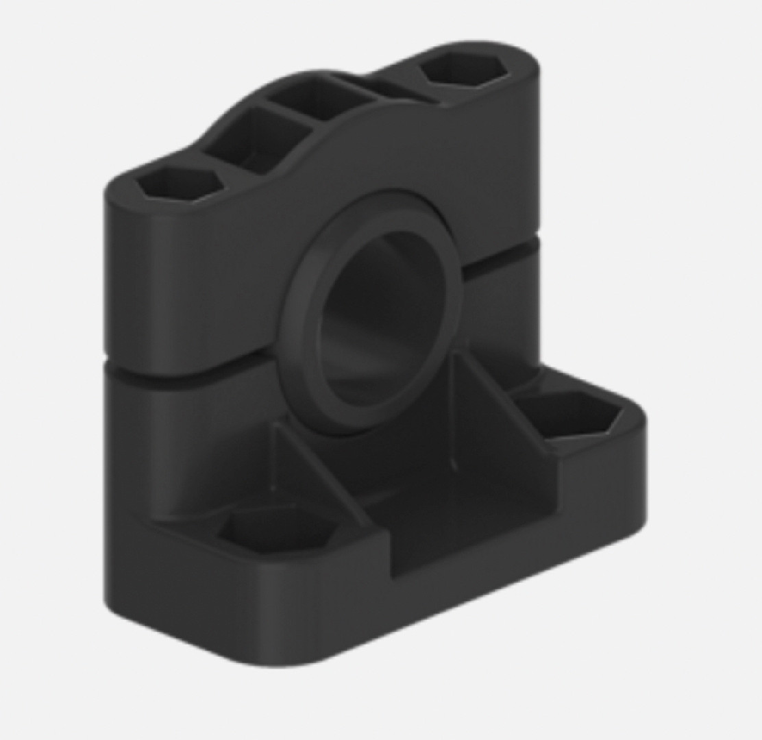 Banner SMB18SF 52519 Sensor Bracket 18 mm Swivel, Black VALOX, Mounting Flange, NEW