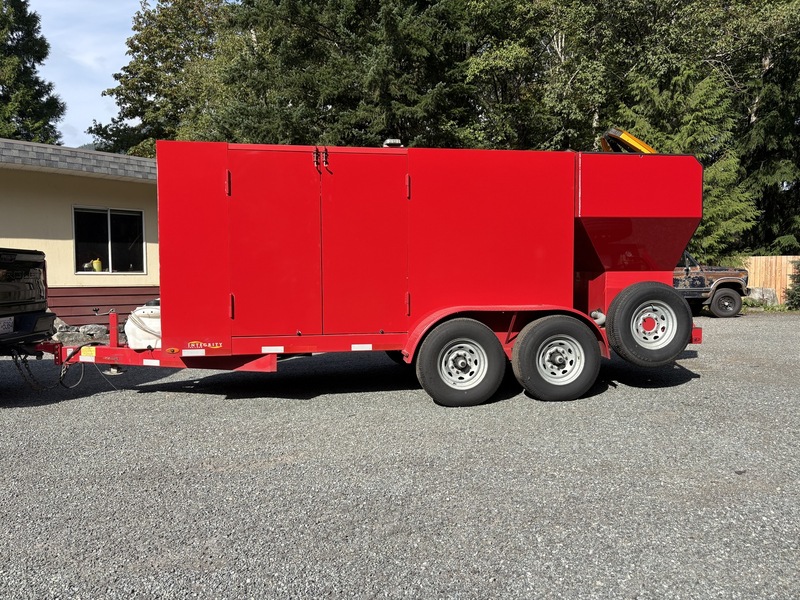 Integrity #TITANIUM16-14000-TDB, Trailer-Mounted Hot Water Pressure Washer & Bin Cleaner, 35 HP Kohler