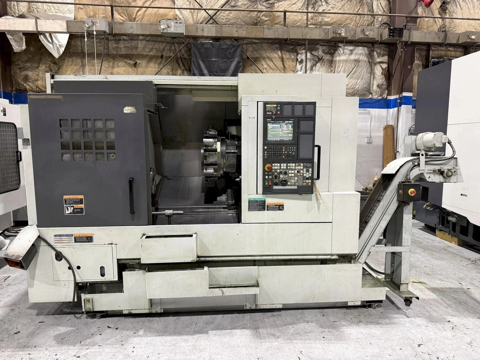 Mori Seiki #NL-2500MC-700, CNC lathe, 10.2" X, 31.3" Z, 36.4" swing, 27.7" centers, 14" turning diameter, 25