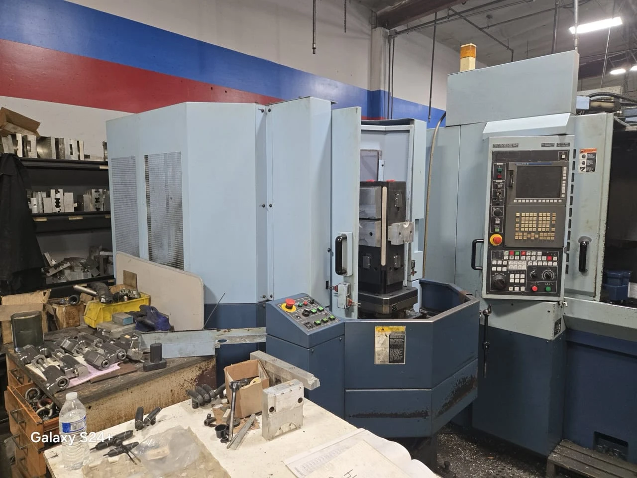 Matsuura #H.Plus-300, Horizontal Machining Center, 19.6" X, 22" Y, 19.6" Z, 20 HP, 15000 RPM, 60 automatic