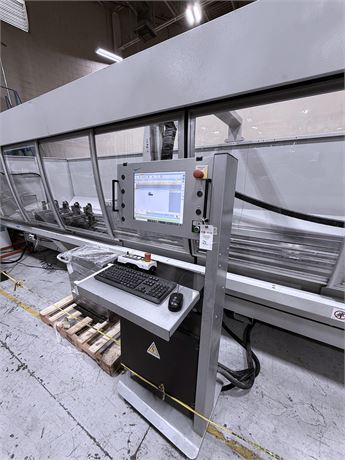 FOM Industrie #Dali-70, CNC profile machining center, 4-axis, 288.2" X, 40.9" Y, 16.9" Z, 328 FPM rapid