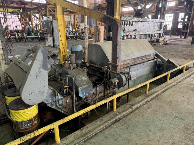 Proceco #LWSW-30-S, top load locomotive wheel parts washer