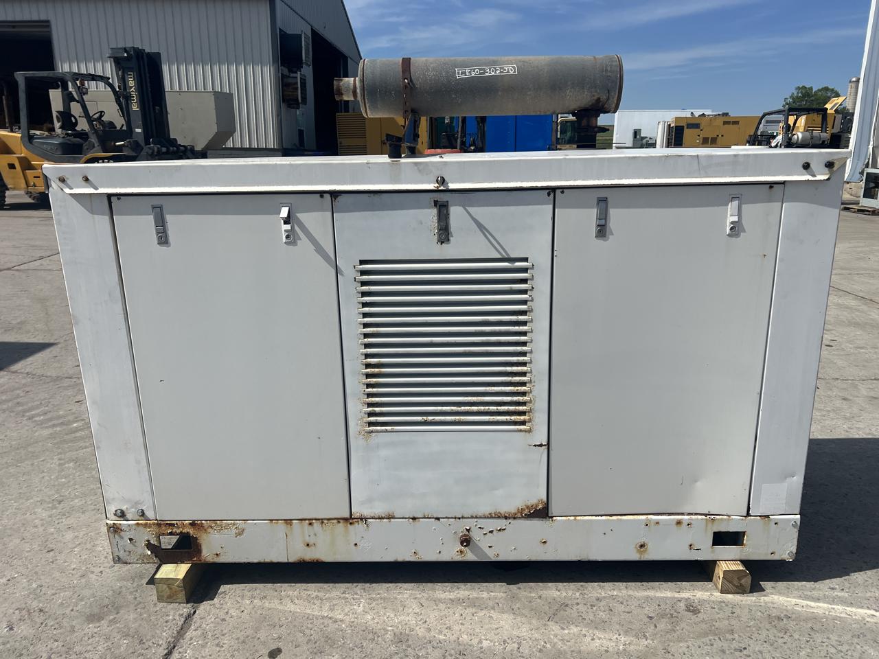 60 KW Marathon #361-PSL1602-1, diesel generator set, 277/480 Volts, 1/3-phase, John Deere 4045TF150 engine