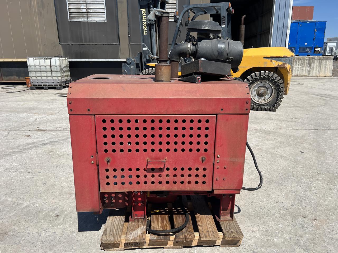 80 HP John Deere #4045DF150, industrial power unit with controls, sound attenuated enclosure 3, 11-1/2"