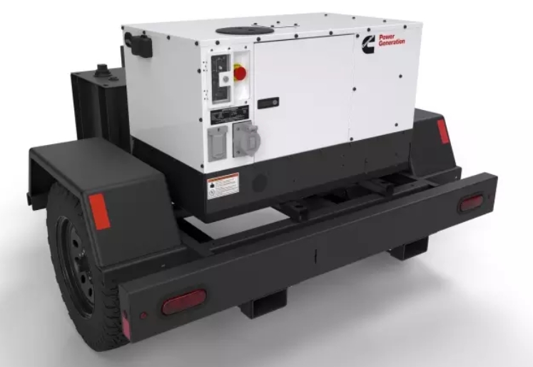12 KW Cummins #C12D6RE, Diesel Generator Set, 120/240 Volts, Kubota D1503-M engine, 26 gal. fuel tank, 1PH