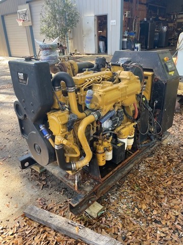 150 KW Caterpillar #C7.1, Marine Generator Set, 1800 RPM, (2 available)