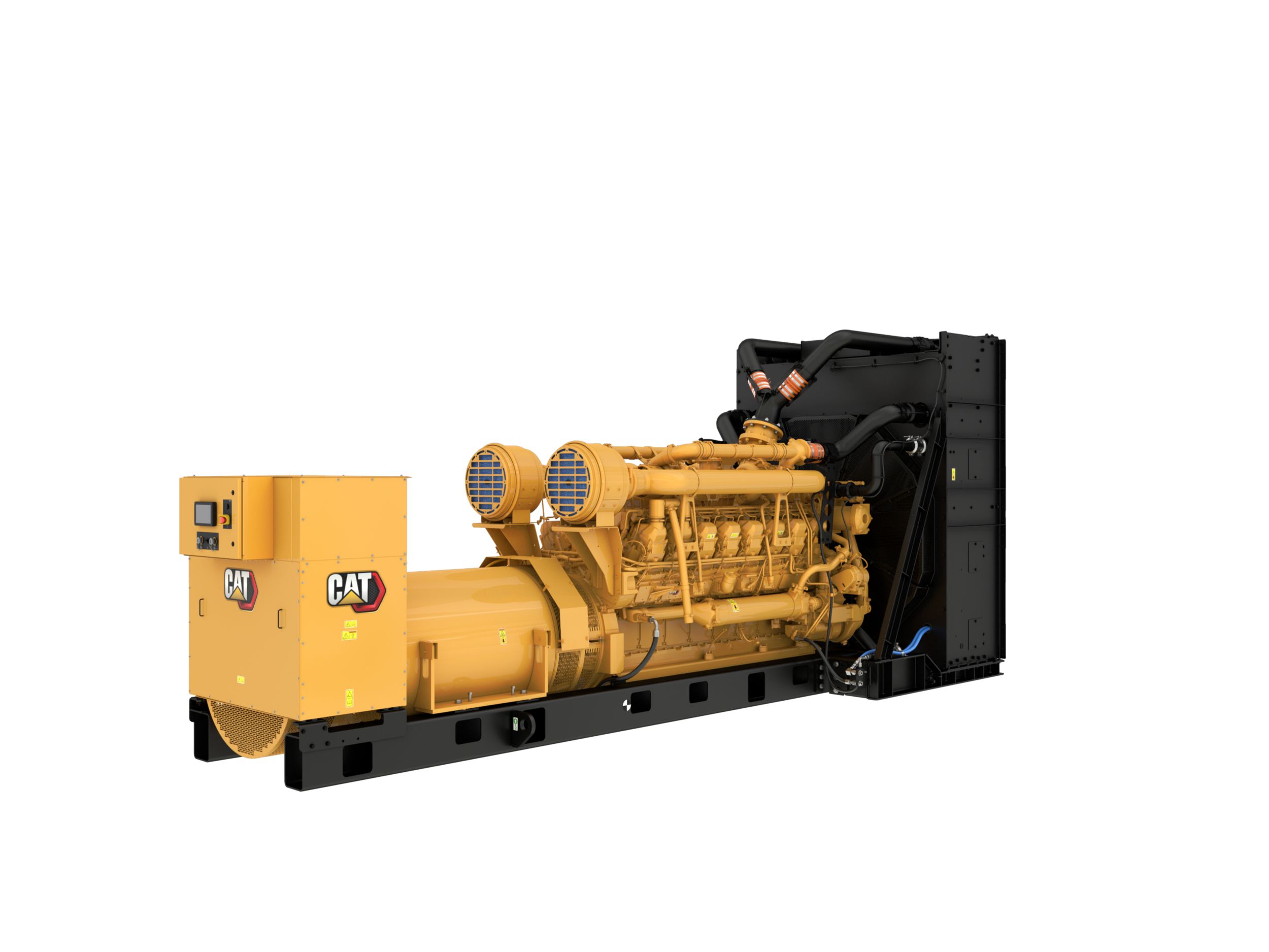 2500 KW Caterpillar #3516C, Diesel Generator Set, 13200 Volts, 60 Hz