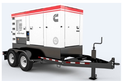 70 KW Cummins #C70D2RE, Diesel Generator Set, 277/480 Volts, QSB5-G11 engine, sound attenuated enclosure