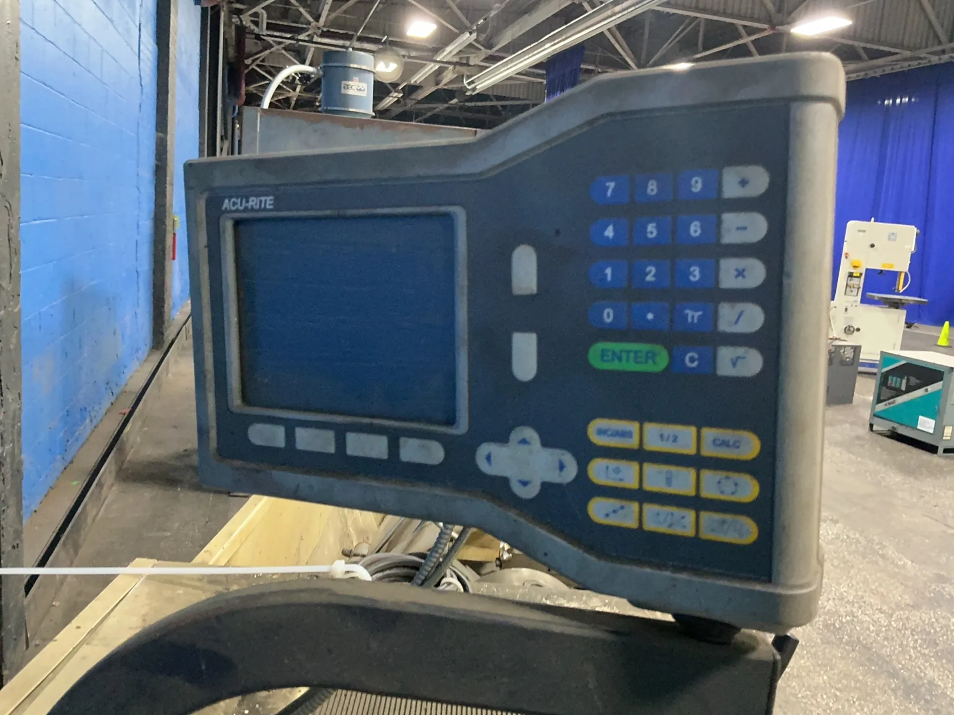 16" x 28" Jet #GHB-1440A, geared head bench lathe, 6" 3-jaw chuck, 1.5" bore, tool post, Acu-Rite digital