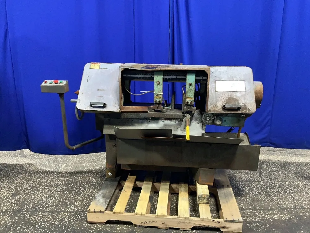 17" x 10" Wilton Machinery #7020, horizontal band saw, 1-1/2 HP, 1725 RPM, 22/11 Amps, 110/220 V.