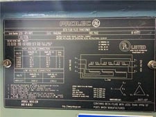 2000 KVA 13800 Delta Primary, 480Y/277 Secondary, General Electric, T/T, new surplus GV