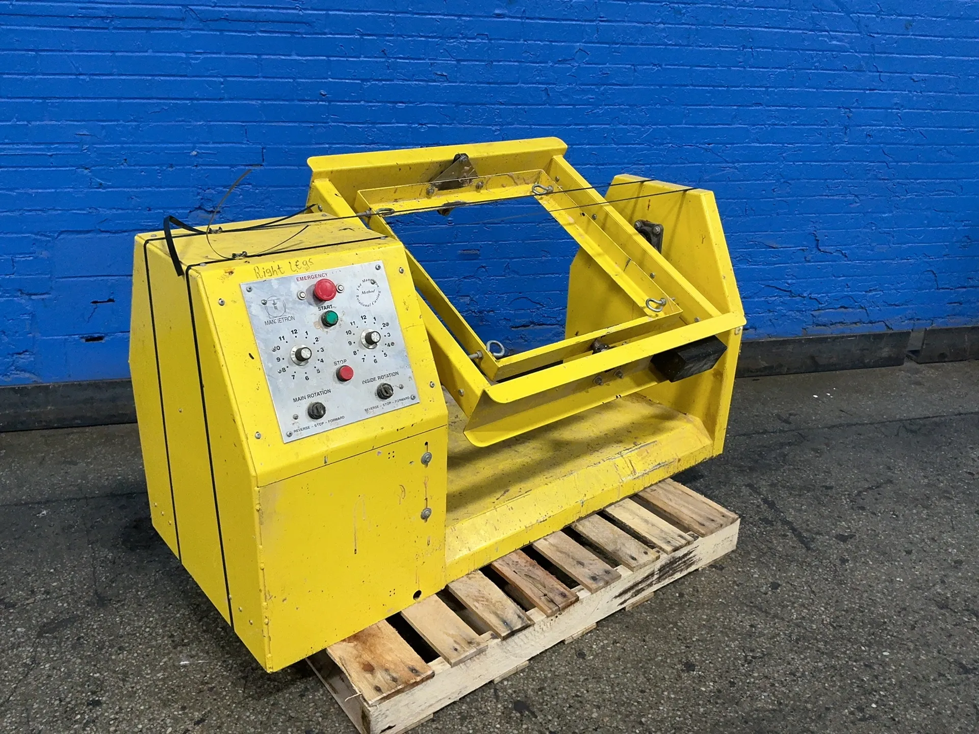 Mannetron, roto-cast machine, 120 Watt, 1700 RPM (5 available)