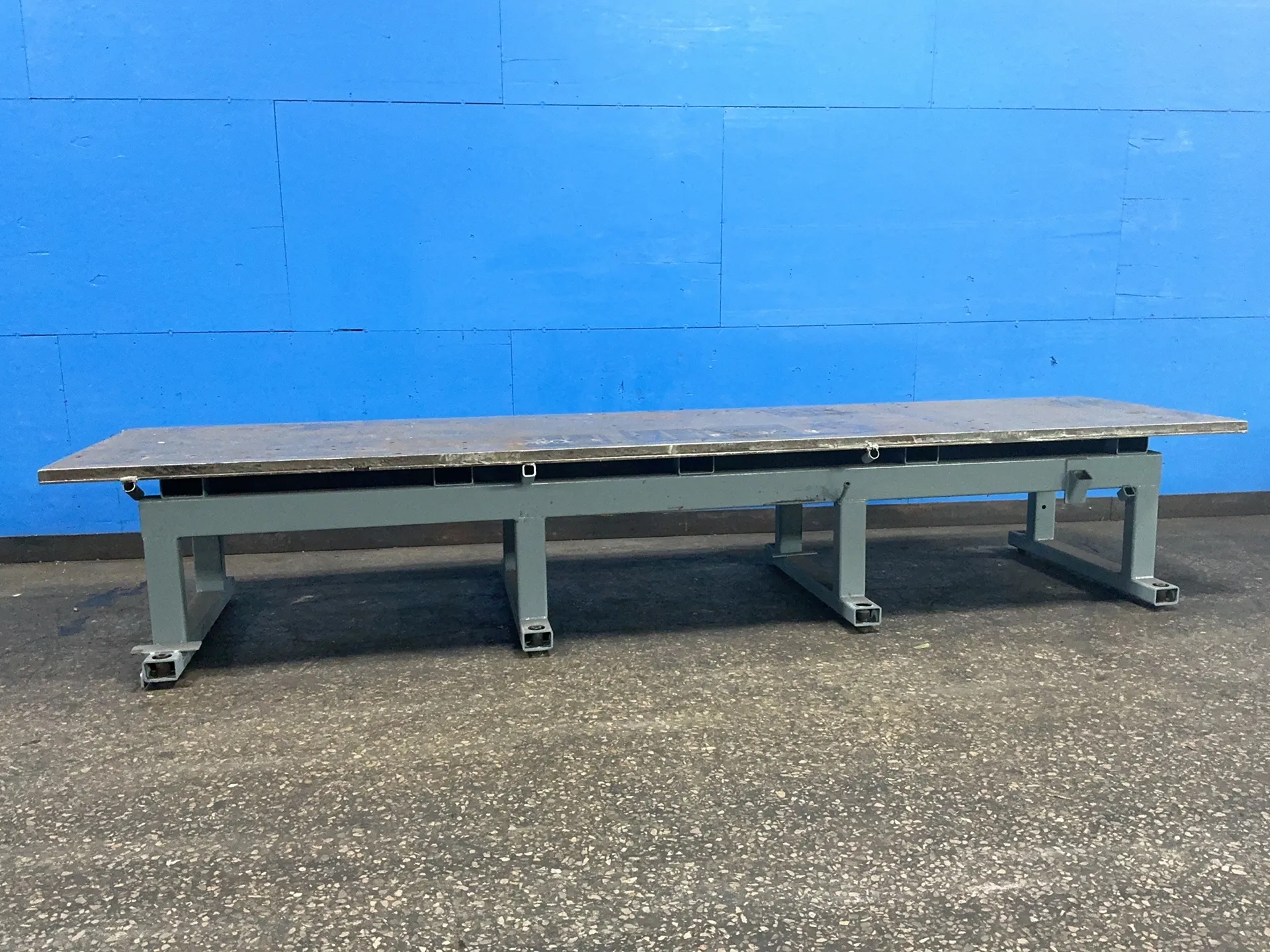 4' x 15' x 2" welding table