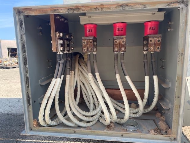 5000 HP 3600 RPM Siemens, Frame 8010, WPIISB, 4000 Volts