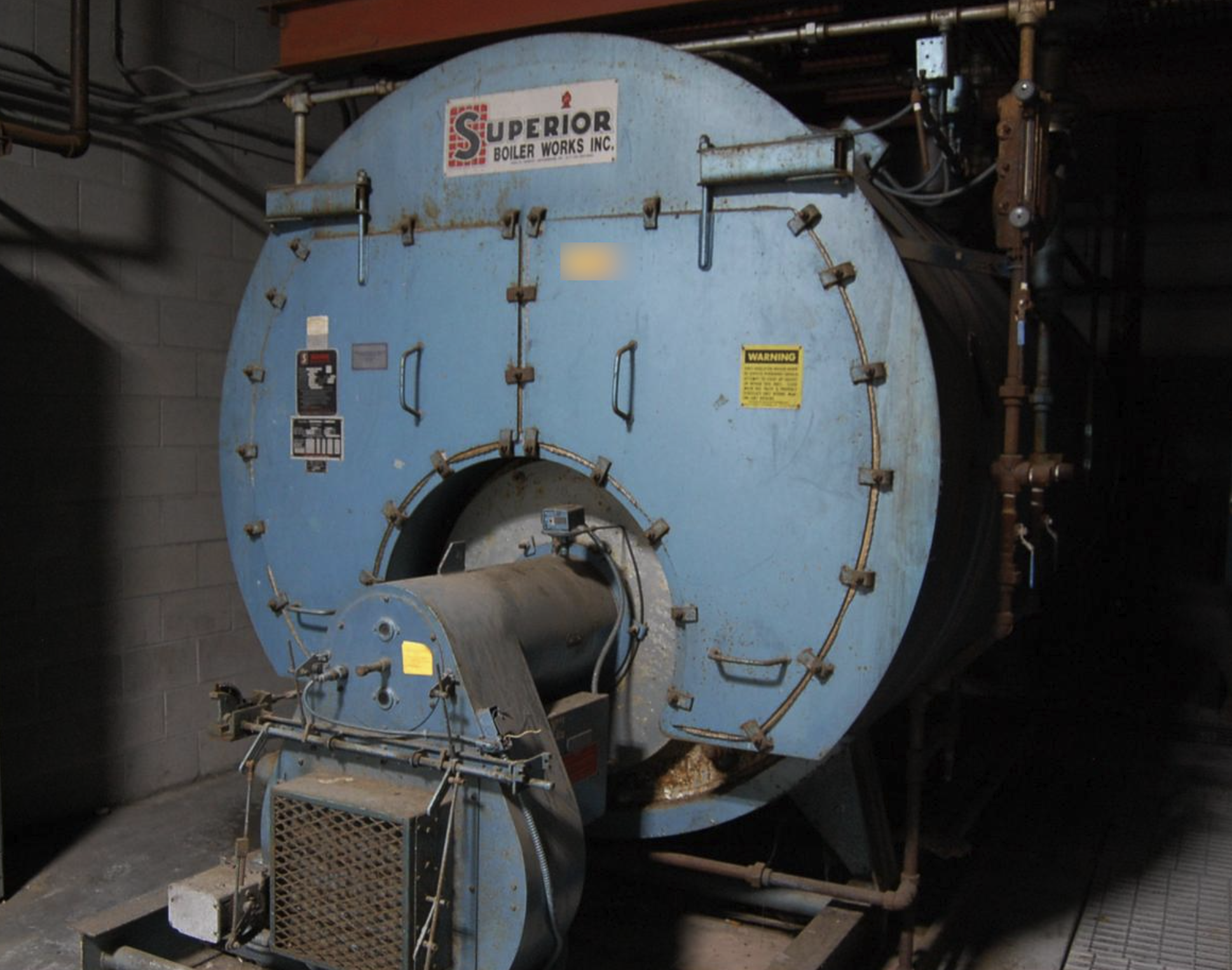 Used 1988 Mohawk 4-5-1279 250 HP 150 PSI Steam Boiler
