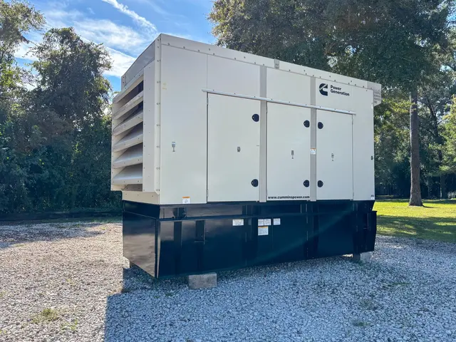 500 KW Cummins #DFEK1406474, diesel generator, enclosed, QSX15-G9 engine, 2014