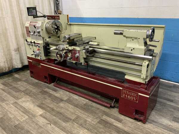 17" x 60" Acer #E-Lathe-1760, gap bed engine lathe, 26" swing in gap, 8-3/4" swing over cross slide, 2-1/4"