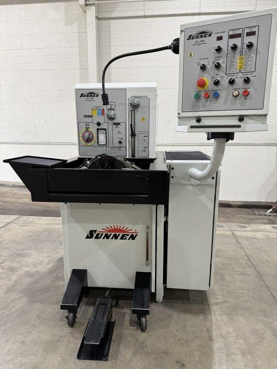 Sunnen #ML-2000-DF, horizontal hone, 0.060"-6.5" ID manual stroke, 0.060"-4" ID power stroke, 6.7" stroke L