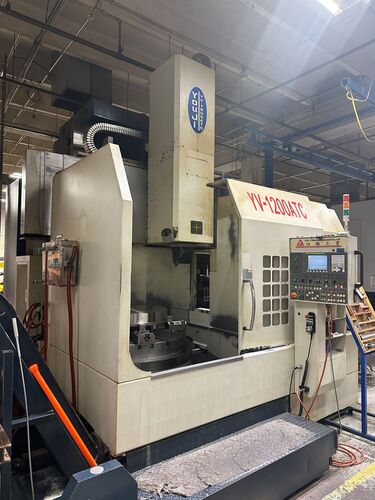 49" Youji #YV-1200ATC, CNC vertical turret lathe, 63" swing, 53" turning diameter, 47" turning height, 16